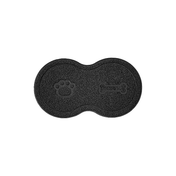 Tapete Pet Comedouro Vinílico Cão 46X26cm Uzoo