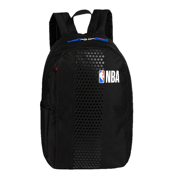 Mochila Grande NBA Basics Preto Sestini