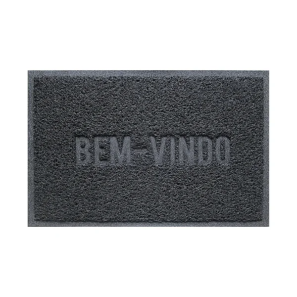 Capacho De Porta Vinílico Color Block 60X40cm Uzoo