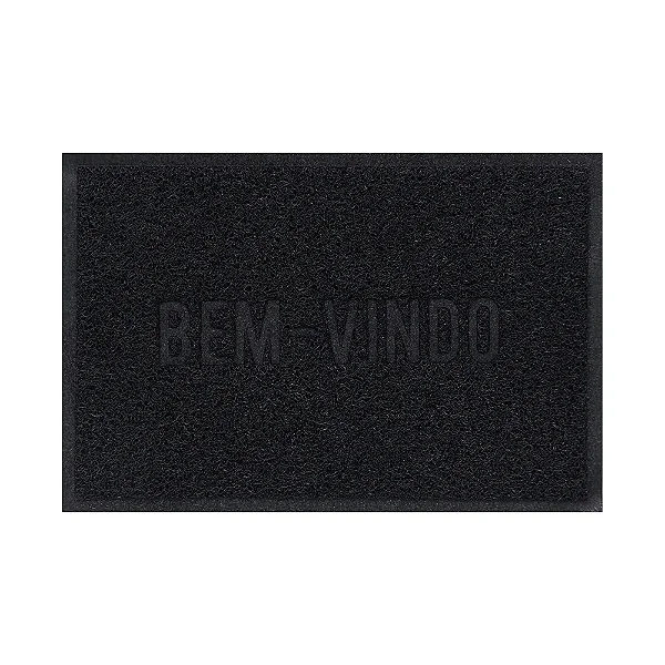 Capacho De Porta Vinílico Color Block 60X40cm Uzoo