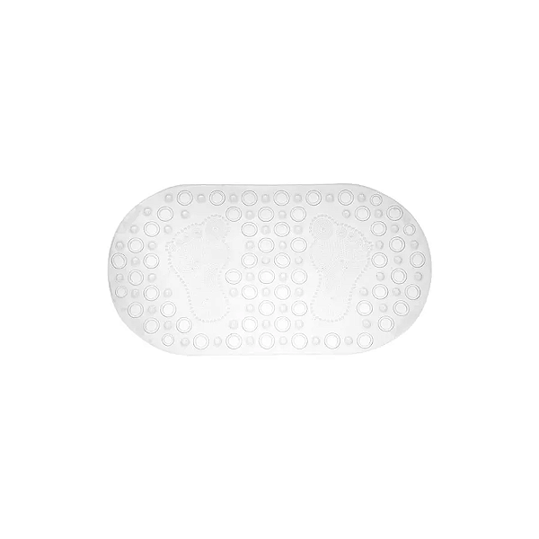 Tapete Antiderrapante De Box Oval 67X35cm Uzoo