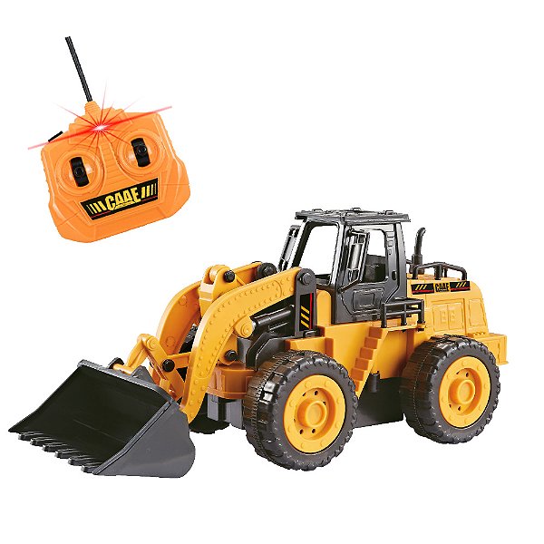 Carro Controle Remoto sem fio Carregadeira DM Toys