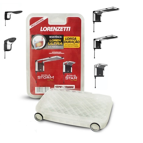 Resistencia Acqua Ultra 220v 7800w Lorenzetti