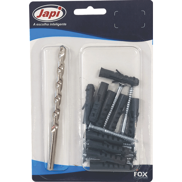 Kit instala fácil Broca de Alvenaria Japi