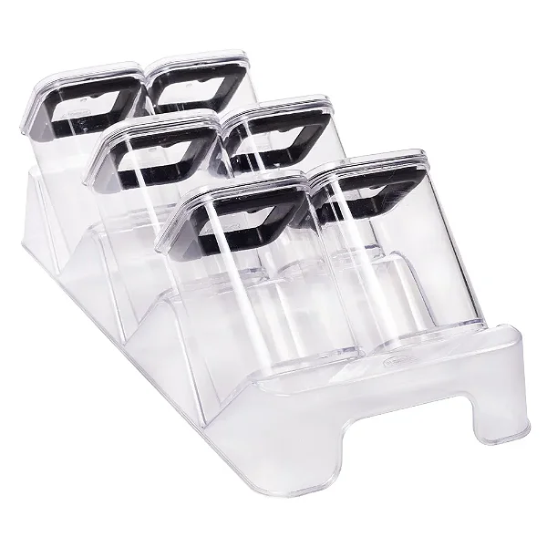 Porta Condimentos Cristal com Suporte Plasutil