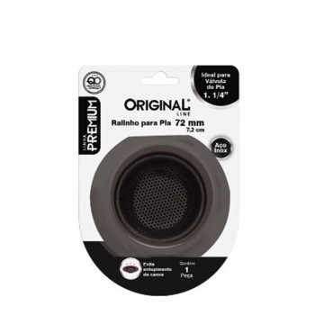 Ralinho De Inoxc 7,2 cm Preto Premium Original Line