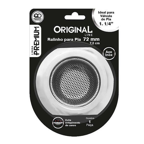 Ralinho Para Pia 5,4 cm Premium Original Line