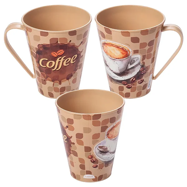 Caneca Decora 360 ml Plasutil