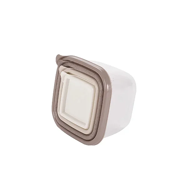 Conjunto 4 Potes Conect Plasutil