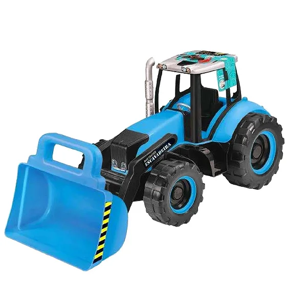 Max Trator Escavadeira Tilin Brinquedos