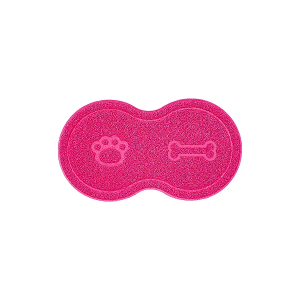 Tapete Pet Comedouro Vinílico Cão 46X26cm Uzoo