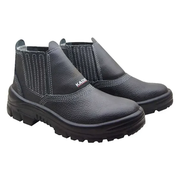 Botina Flex de Elástico Preta 42 Kadesh