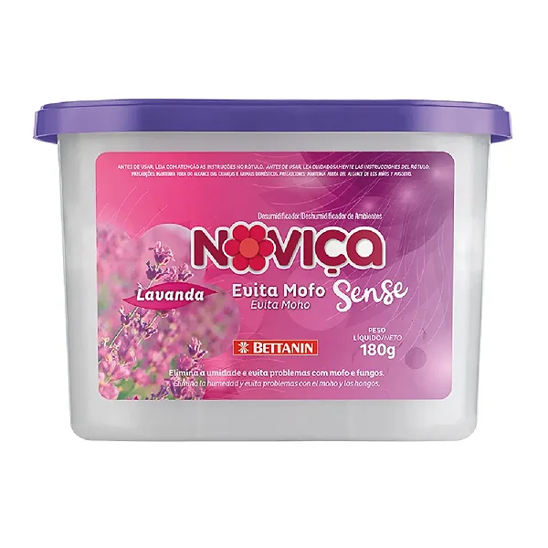 Evita Mofo Para Guarda Roupas Closet Armários Noviça Lavanda Bettanin