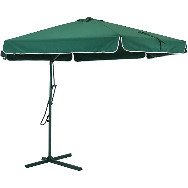 Ombrellone Suspenso Oslo com Alavanca 3 metros Verde Bel