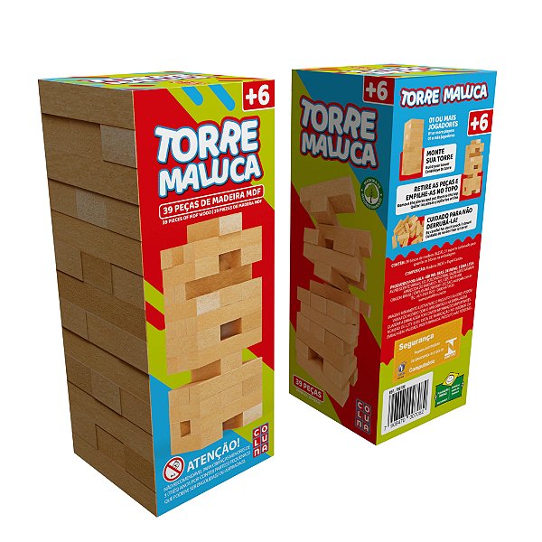 Torre Maluca 39 Peças Pais & Filhos