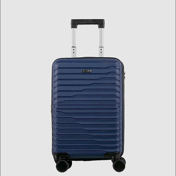 Mala de Viagem Bordo com Rodas 360º Essencial Plus Marinho Sestini