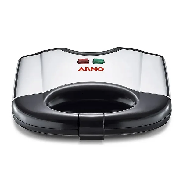 Sanduicheira Arno Inox Compacta com Placas Antiaderentes 127V SACS