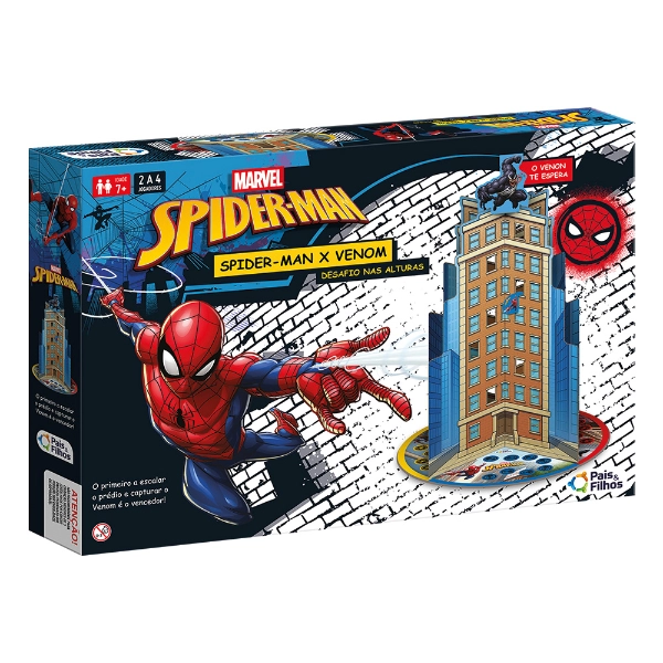 Spider-Man X Venom - Desafio Nas Alturas Pais & Filhos