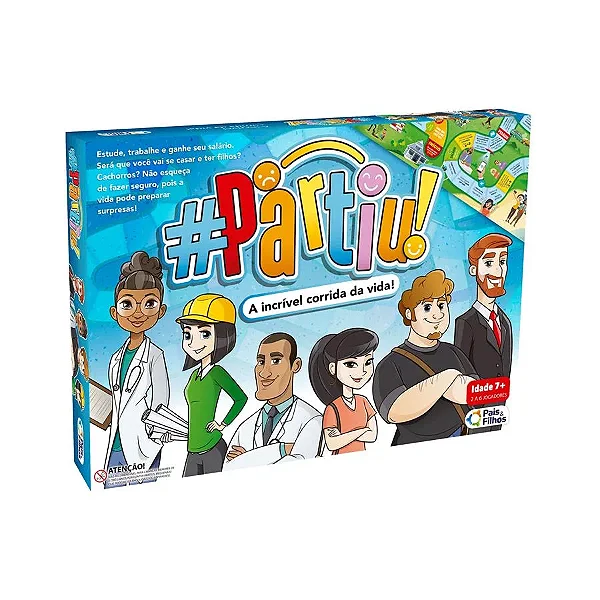 Jogo de Tabuleiro - #Partiu Pais & Filhos