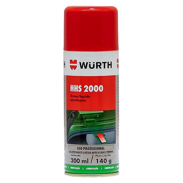 Graxa Líquida HHS 2000 200ml / 140g - Wurth