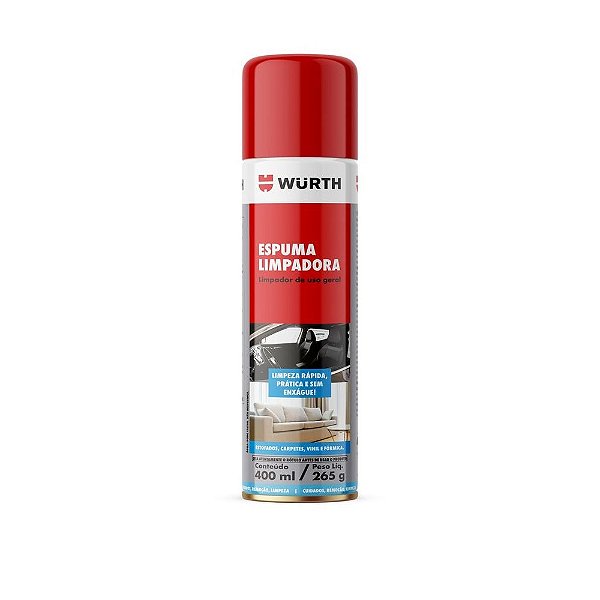 Espuma Limpadora 400ml/265g - Wurth