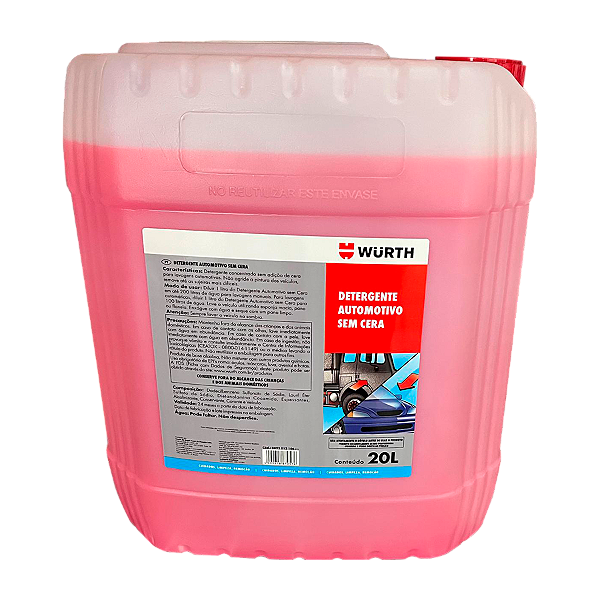 Detergente Automotivo sem Cera 20L - Wurth