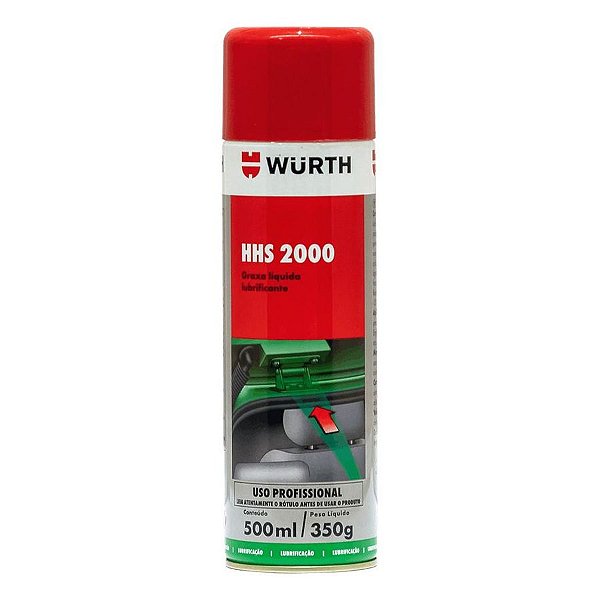 Graxa Líquida HHS 2000 500ml / 350g - Wurth