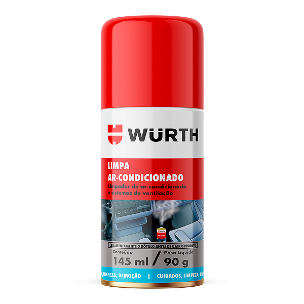 Limpa Ar Condicionado Carro Novo 145ml - Wurth
