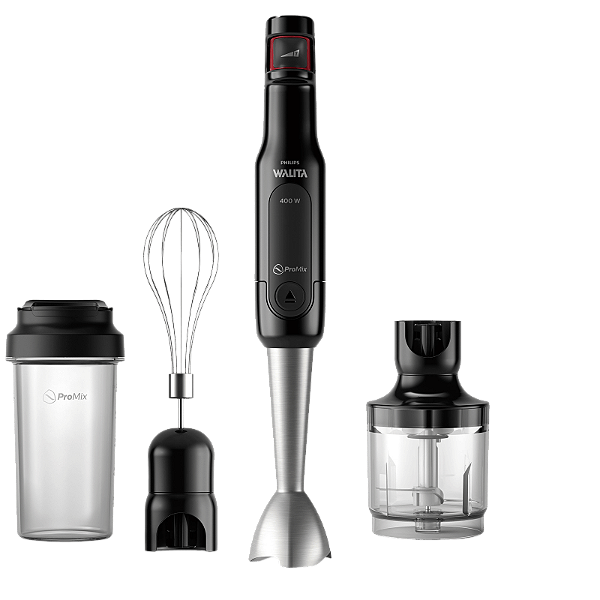 Mixer ProMix Philips Walita Preto/Inox 400W 127V - RI2622