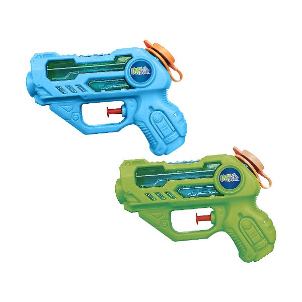 Pistola Lançadora de Água c/ 02 DM Splash - DM TOYS