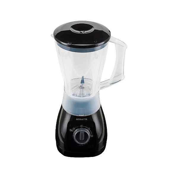 Liquidificador Forza Leitoso 1,5L 850W 127V Preto LQLF-01 - Agratto