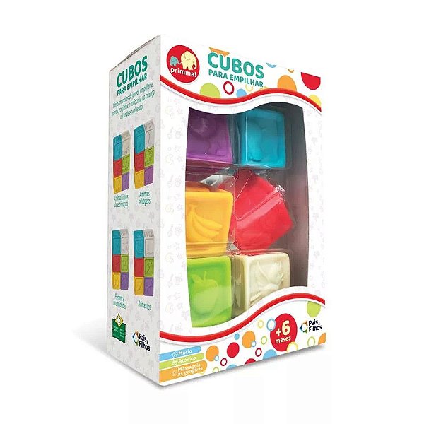 Cubos para Empilhar Pais & Filhos