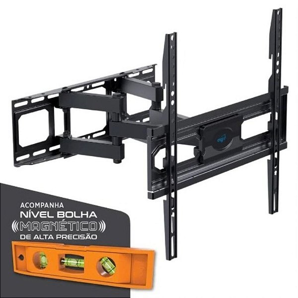 Suporte de Parede Para TV 26" a 75" Multiarticulado - ELG