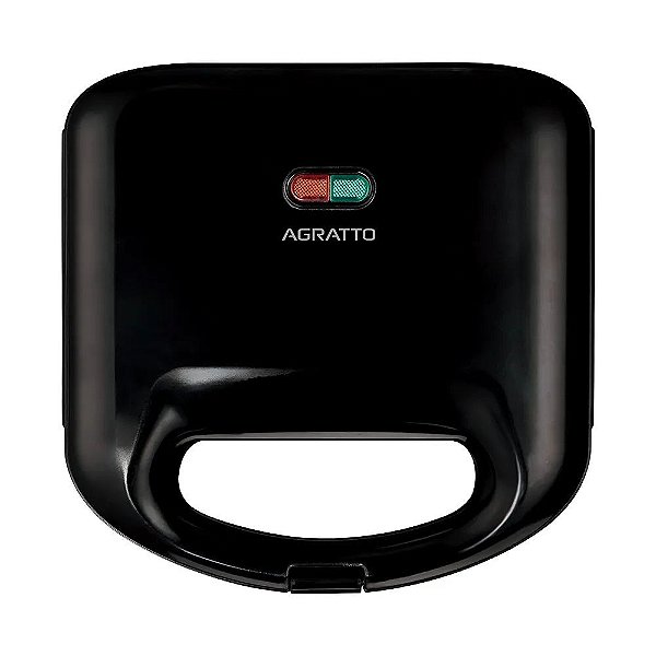 Sanduicheira Aroma ASAP01I-01 Preta 750W 127V - Agratto