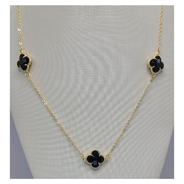 Colar 3 Trevos Luxe