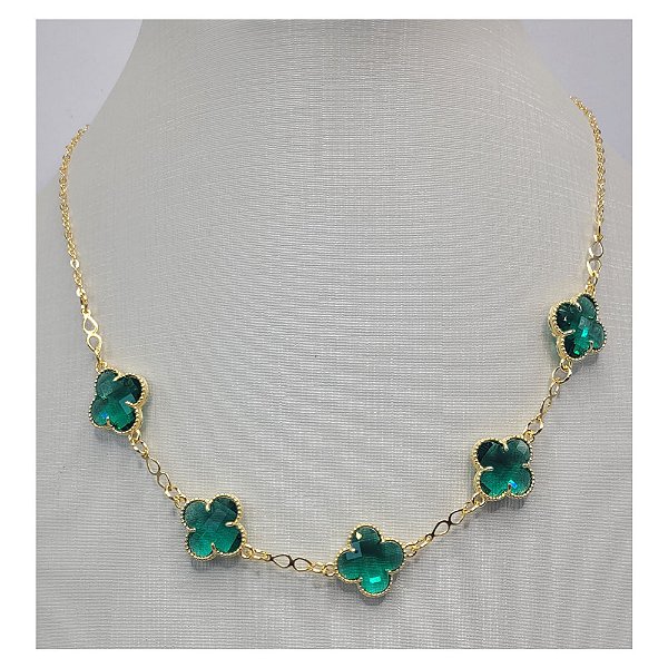 Colar 5 Trevos Luxe
