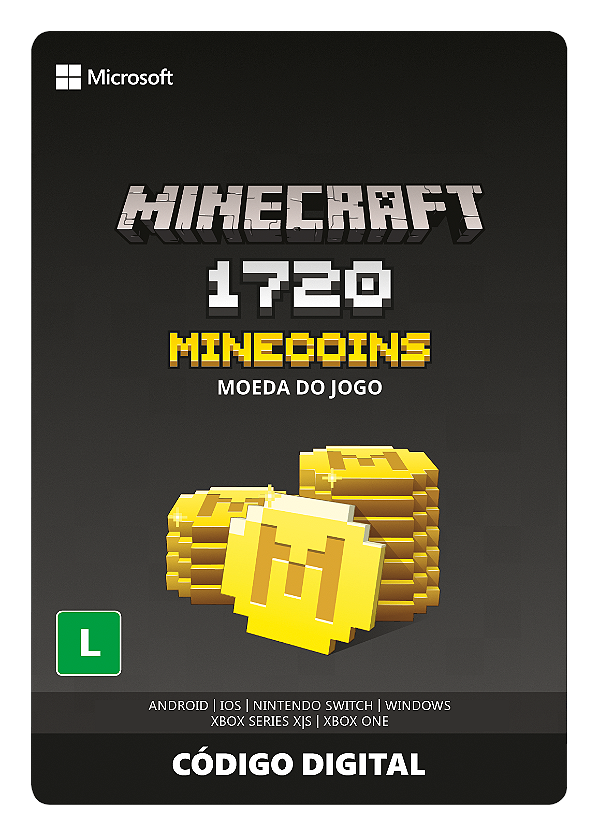 Minecoins 1720 coins