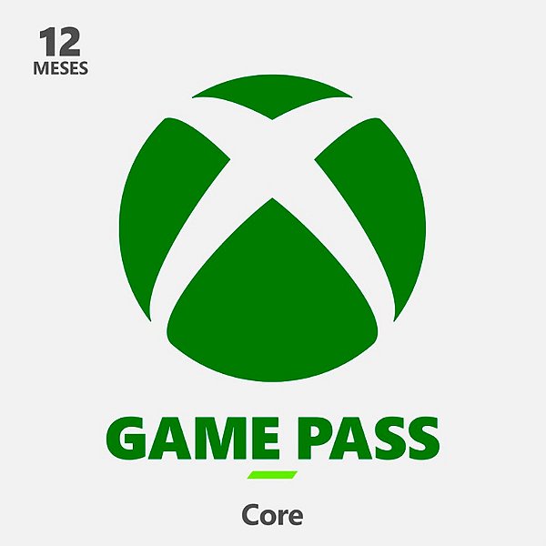Xbox Game Pass Core 12 meses