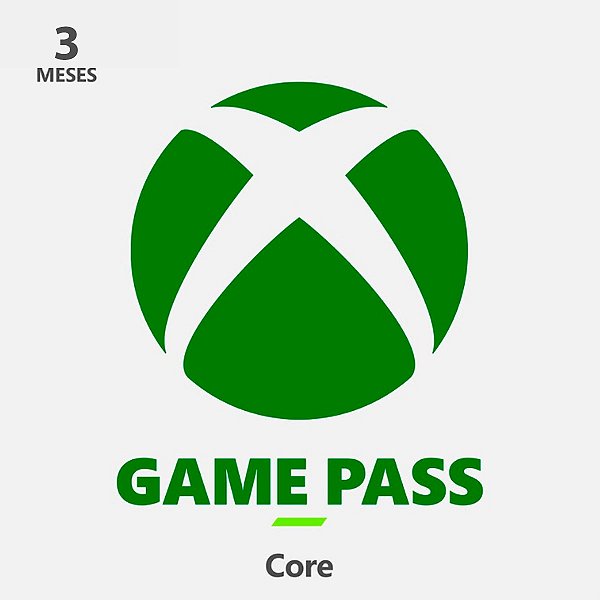 Xbox Game Pass Core 3 meses