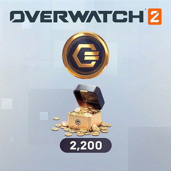 OVERWATCH 2 - 2.000 MOEDAS DE OVERWATCH (+200 DE BÔNUS)®