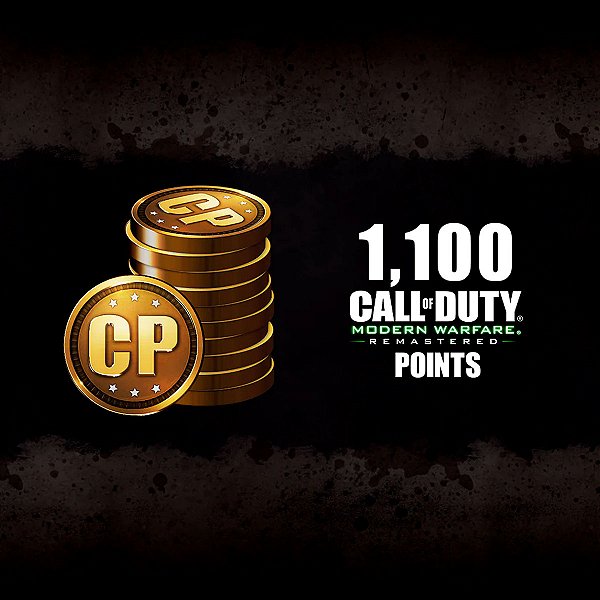 Pontos Call of Duty® - 1.100