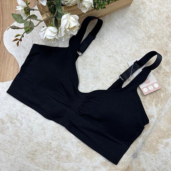 Sutiã Confort com Bojo Removível sem Costura