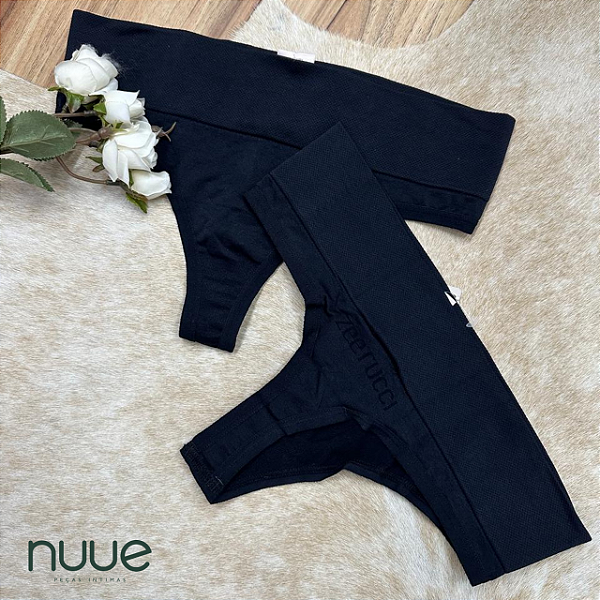 Kit 2pç - Calcinha fio dental sem costura