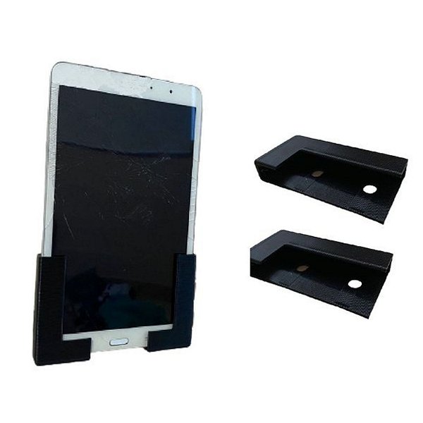 suporte de tablet celular para parede gancho base apoio