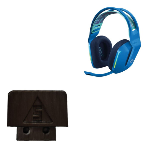 suporte para fone headset sem fio de parede