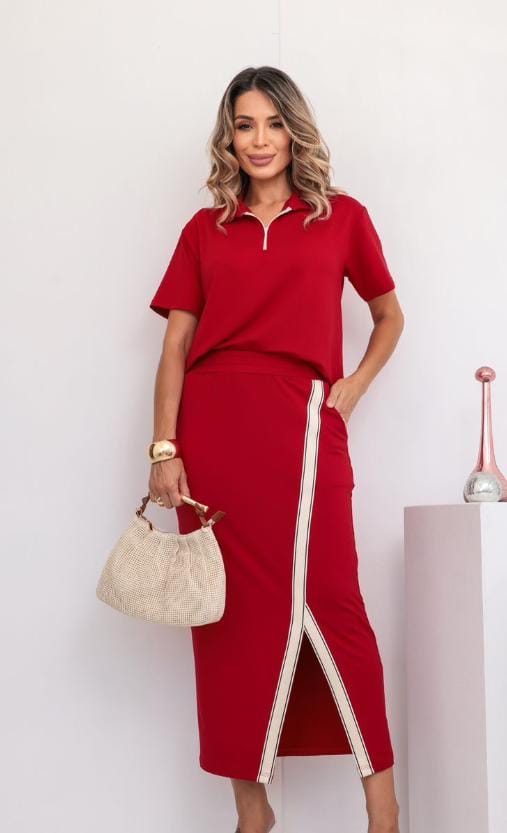 Conjunto Lorrane Vermelho