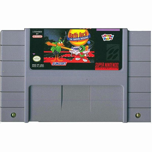 FITA DAFFY DUCK THE MARVIN MISSIONS SUPER NINTENDO