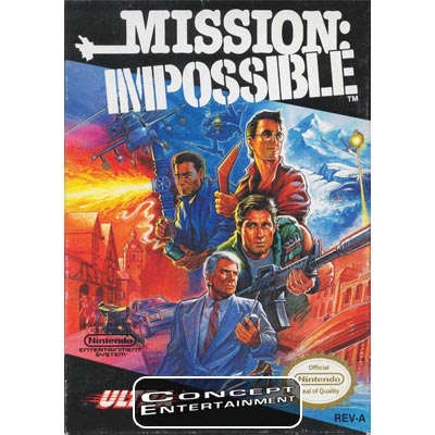 MISSION IMPOSSIBLE NINTENDO 8 BITS