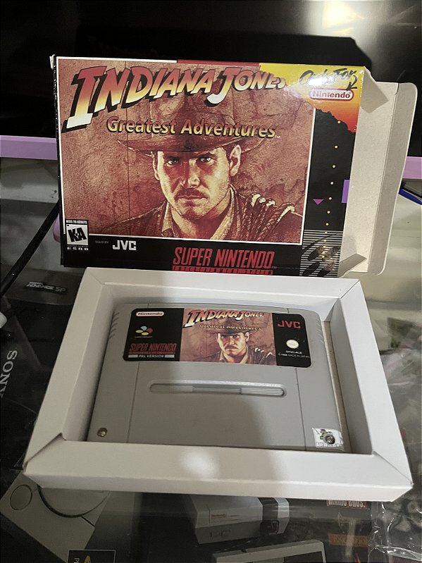 Indiana jones super nes