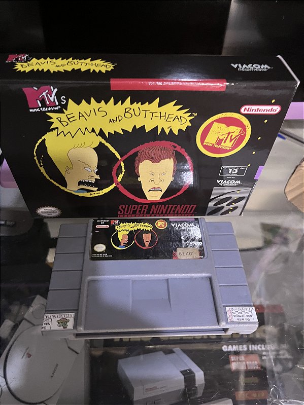 Beavis and Butt-head super nes